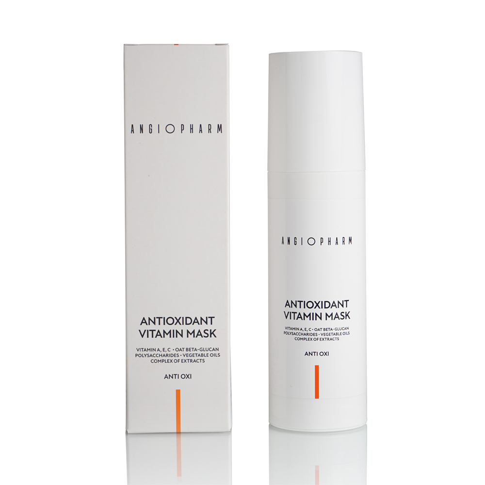 Антиоксидантная маска Angiopharm с витаминами A, E, C, 150 мл